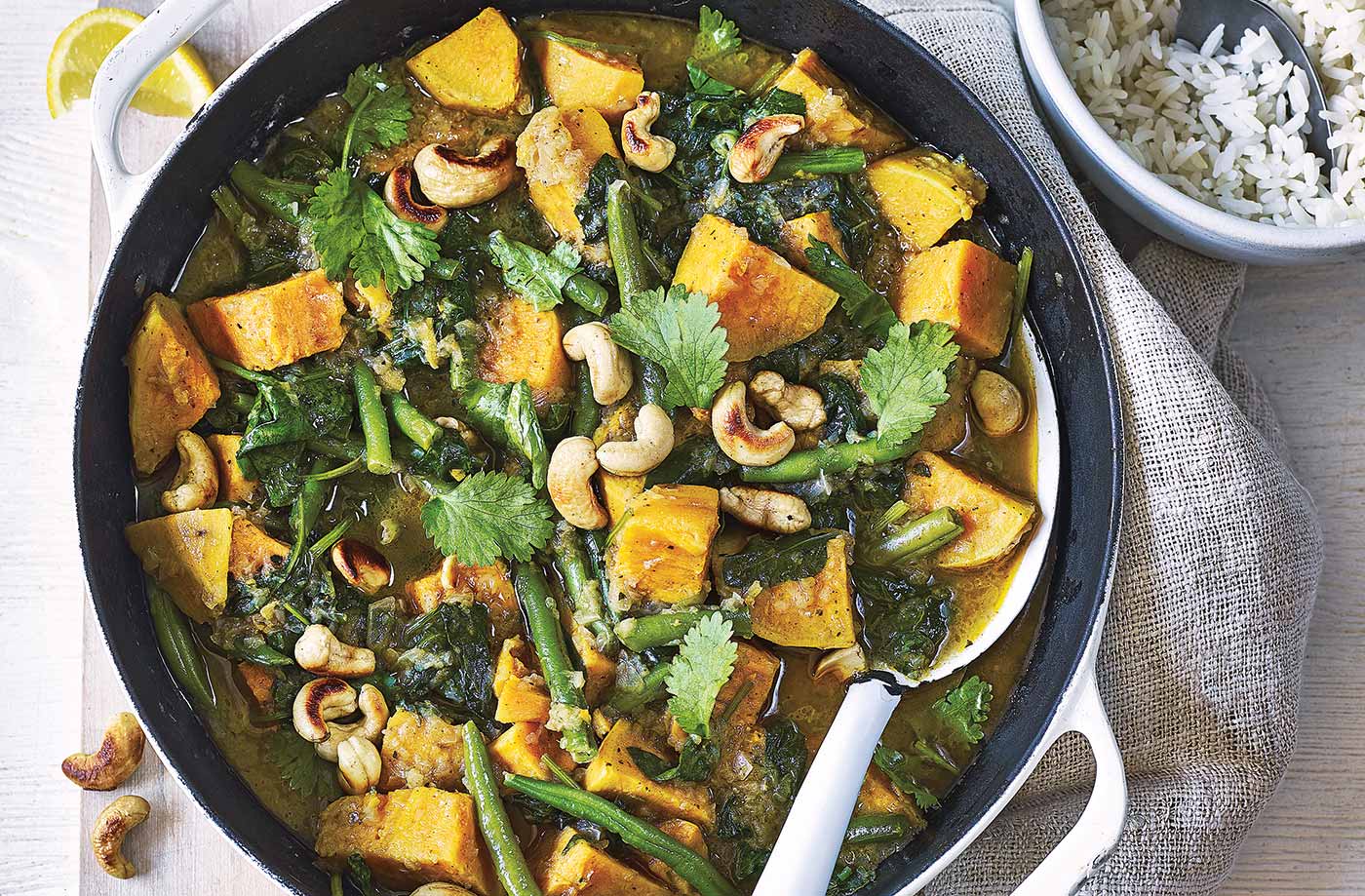 Sri Lankan-style sweet potato curry