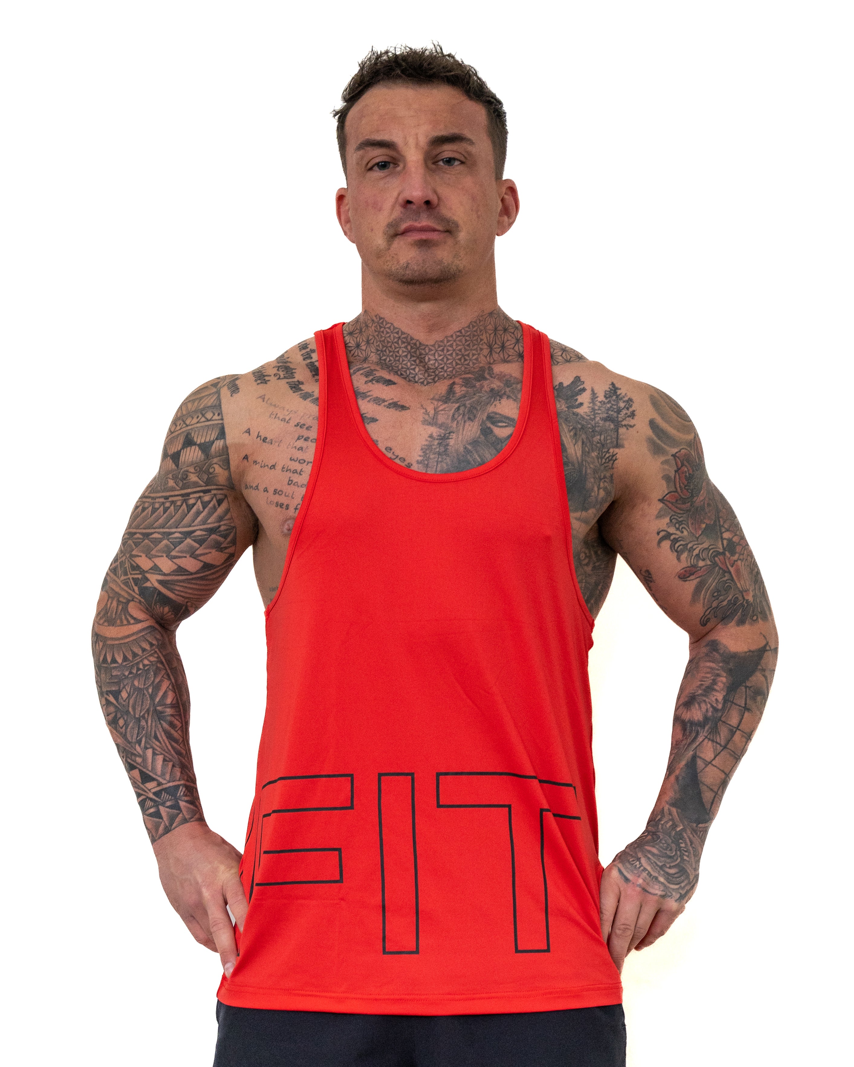 EVOLVE GYM STRINGER VEST - V3FIT 