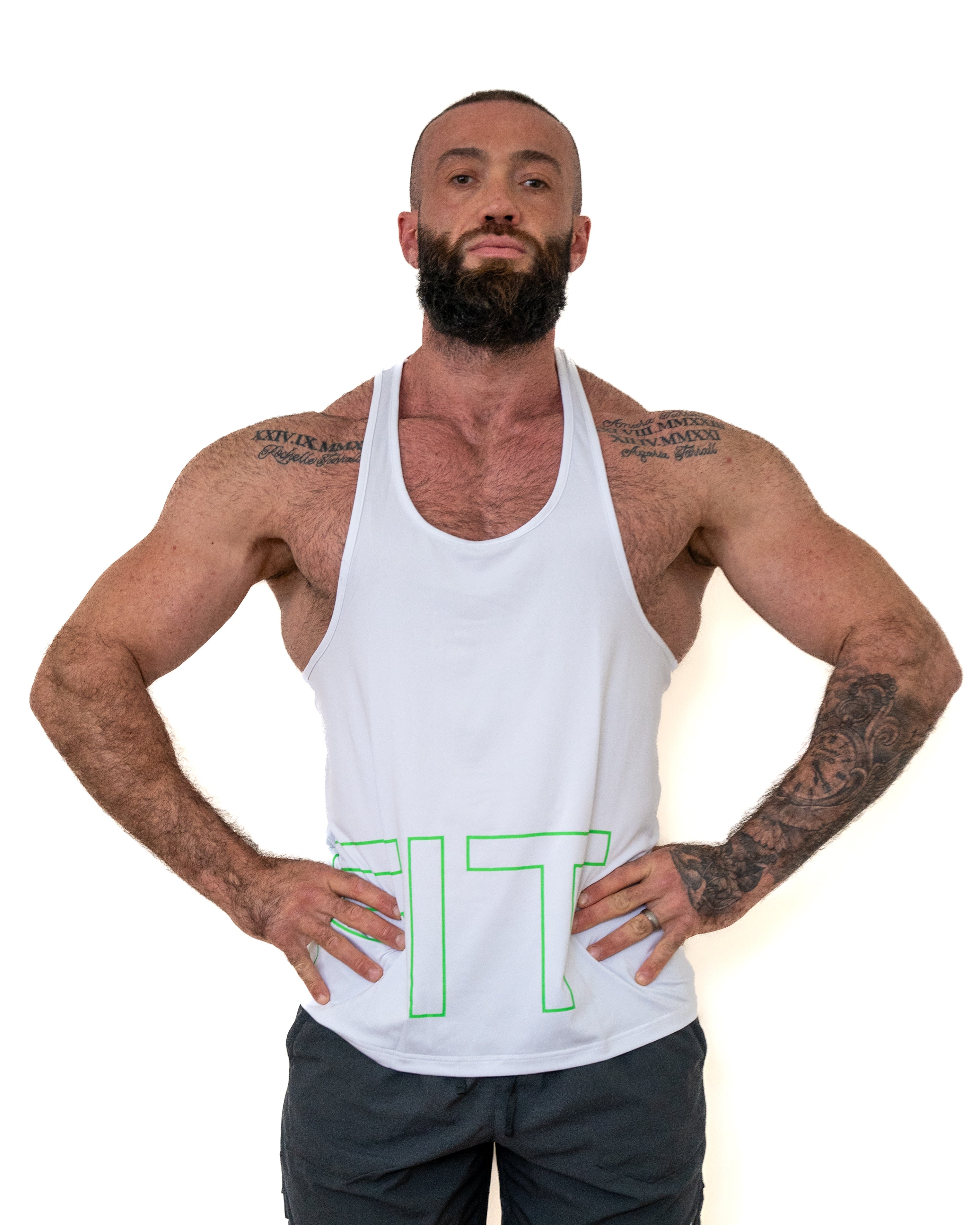 EVOLVE GYM STRINGER VEST - V3FIT 